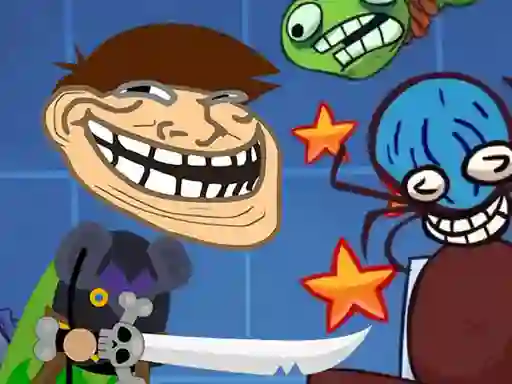 Trò chơi TrollFace Jigsaw trực tuyến