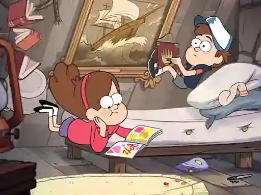 Trò chơi Gravity Falls Slide trực tuyến