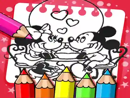 Trò chơi Mickey Mouse Coloring Book trực tuyến