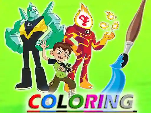 Trò chơi Ben 10 Coloring trực tuyến