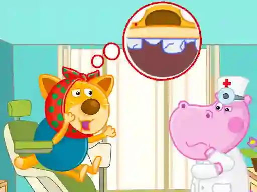 Trò chơi Hippo Dentist trực tuyến