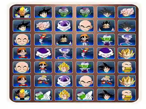 Trò chơi ?Find The Dragon Ball Z Face trực tuyến