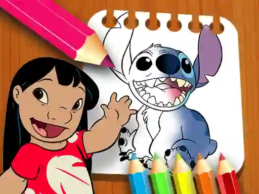 Trò chơi Lilo and Stitch Coloring Book trực tuyến