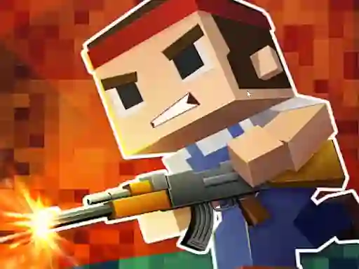 Trò chơi Blocky Shooting Swat Multiplayer trực tuyến