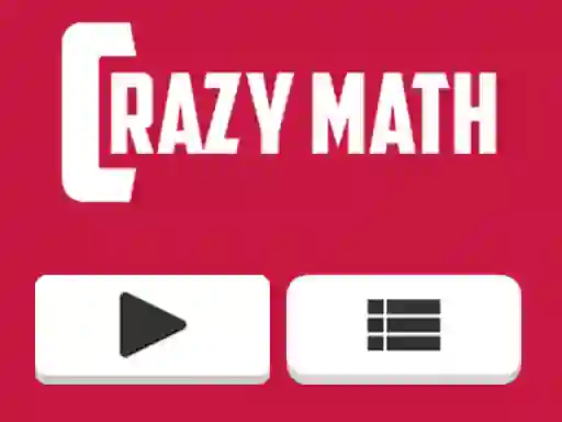Trò chơi Crazy Math trực tuyến
