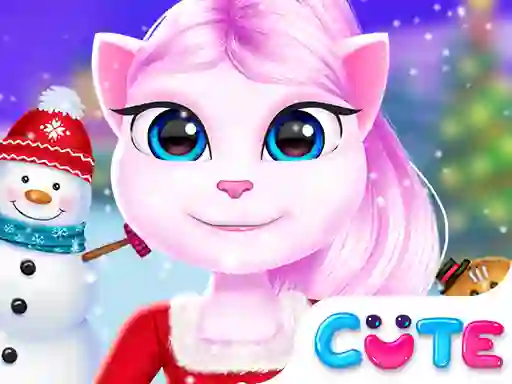 Trò chơi Angela Christmas Decor Game trực tuyến