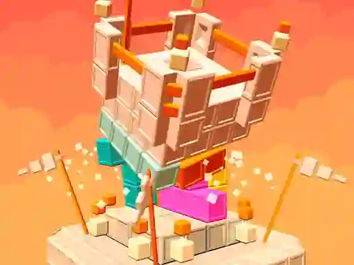 Trò chơi Demolish Castle Puzzle trực tuyến