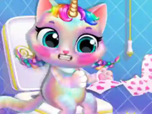 Trò chơi Twinkle My Unicorn Cat Princess Caring trực tuyến