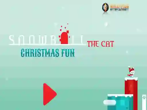 Trò chơi Snowball The Cat Christmas Fun trực tuyến