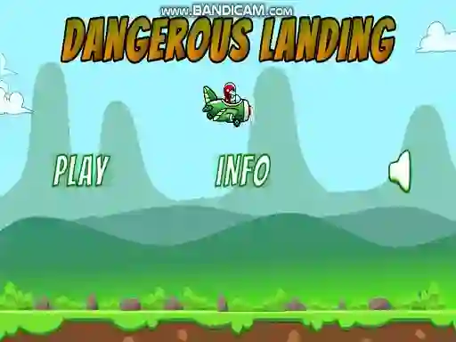 Trò chơi Dangerous Landing trực tuyến