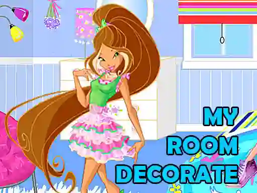 Trò chơi Winx Room Decorate trực tuyến