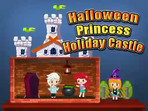 Trò chơi Halloween Princess Holiday Castle trực tuyến