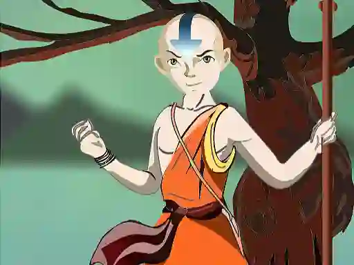 Trò chơi Avatar Aang DressUp trực tuyến