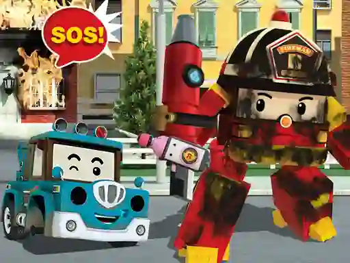 Trò chơi Robot Car Emergency Rescue 2 trực tuyến
