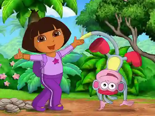 Trò chơi Find 7 Differences Dora trực tuyến