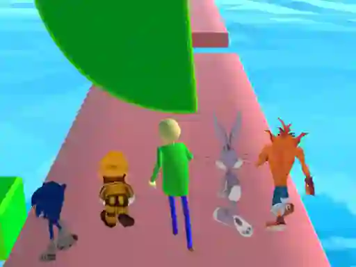 Trò chơi Fun Race 3D baldi's basics trực tuyến