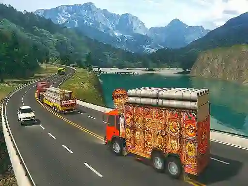 Trò chơi Indian Cargo Truck Gwadar Port Game trực tuyến
