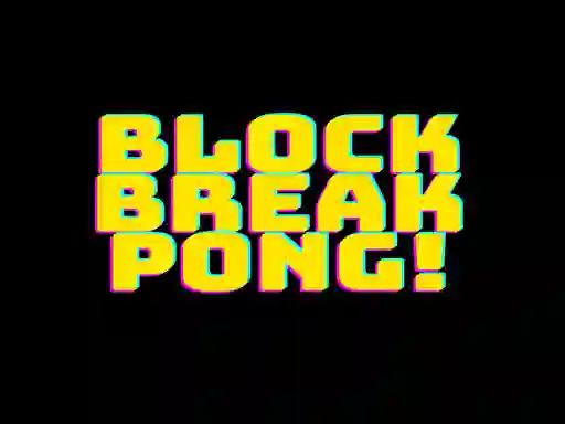 Trò chơi Block break pong! trực tuyến