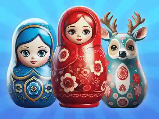 Trò chơi Sort by Matryoshka Shelves! trực tuyến