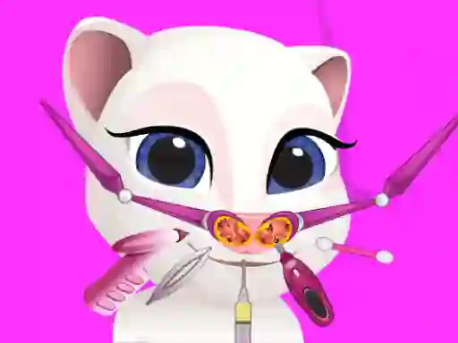 Trò chơi Little Angela Nose Doctor trực tuyến