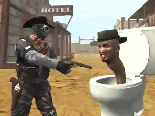 Trò chơi Cowboy vs Skibidi Toilets trực tuyến