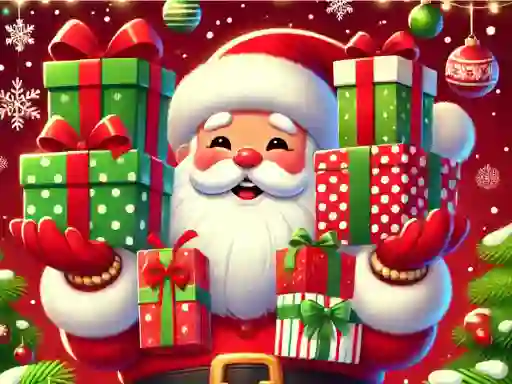 Trò chơi Christmas Gift Jump trực tuyến