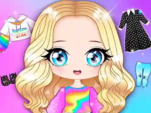 Trò chơi Chibi Beauty Salon Dress Up And Spa trực tuyến