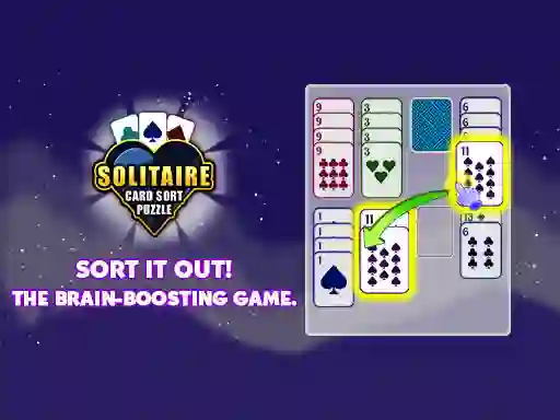 Trò chơi Solitaire Card Sort Puzzle trực tuyến