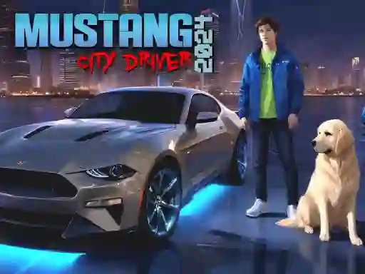 Trò chơi Mustang City Driver 2024 trực tuyến