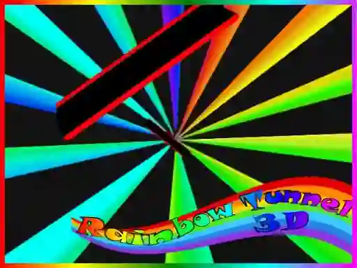 Trò chơi Rainbow Tunnel 3D trực tuyến