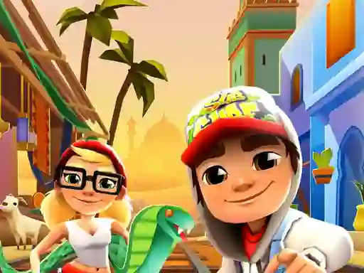 Trò chơi Subway Surfers World Tour: Marrakesh trực tuyến