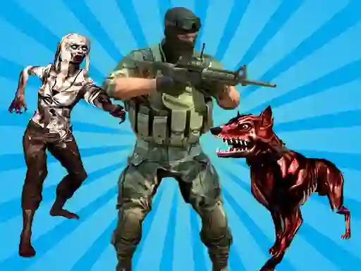 Trò chơi Good Guys VS Bad Boys Zombie trực tuyến