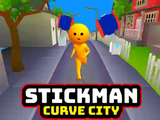 Trò chơi Stickman Curve City trực tuyến