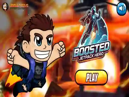 Trò chơi Boosted Jetpack Hero trực tuyến