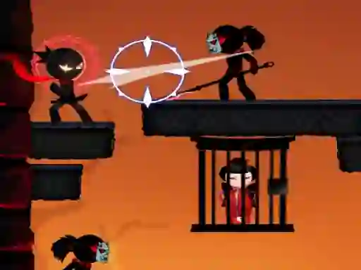 Trò chơi Ninja Stickman Warrior trực tuyến