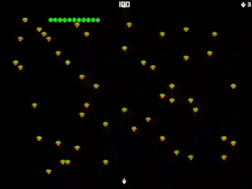 Trò chơi Centipede Attack 2D trực tuyến