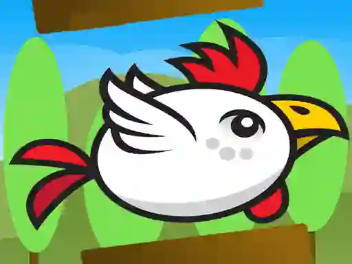 Trò chơi Angry Flappy Chicken Fly trực tuyến