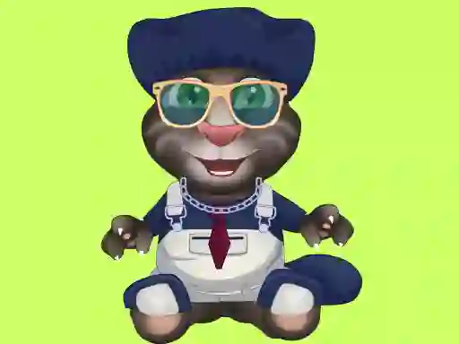 Trò chơi Baby Talking Tom Makeover trực tuyến