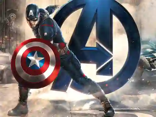 Trò chơi Captain American Jigsaw Puzzle trực tuyến