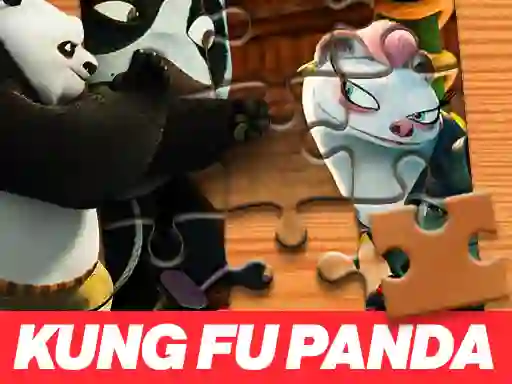 Trò chơi Kung Fu Panda Dragon Knight Jigsaw Puzzle trực tuyến
