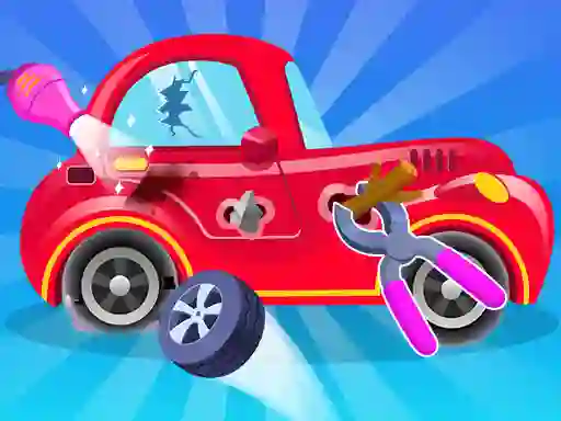 Trò chơi Car Care Repair DuDu Mechanic trực tuyến