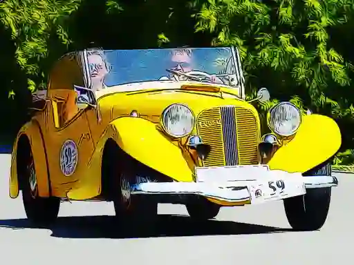 Trò chơi Old Cars Puzzle trực tuyến