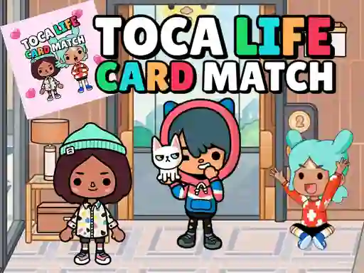 Trò chơi Toca Life Memory Card Match trực tuyến