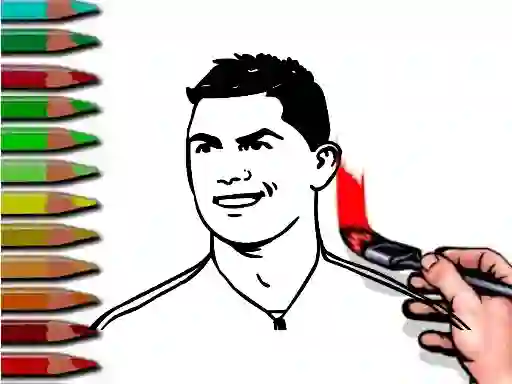 Trò chơi Ronaldo Coloring Book trực tuyến