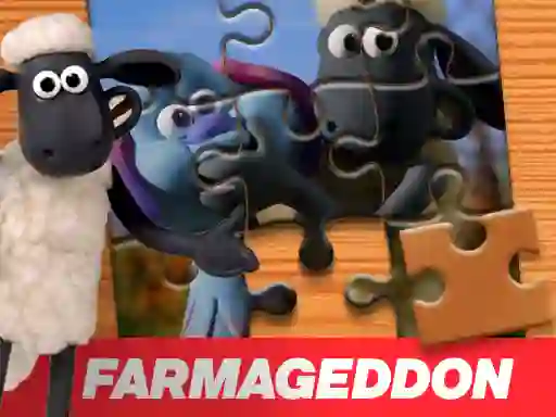 Trò chơi  A Shaun the Sheep Movie Farmageddon Jigsaw Puzzle trực tuyến