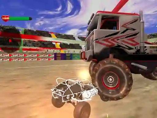 Trò chơi Crazy Buggy Demolition Derby trực tuyến