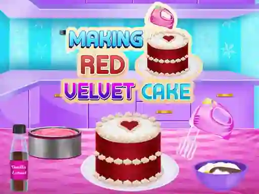 Trò chơi Making Red Velvet Cake trực tuyến