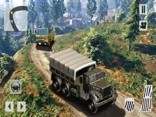 Trò chơi US OffRoad Army Truck Driver trực tuyến