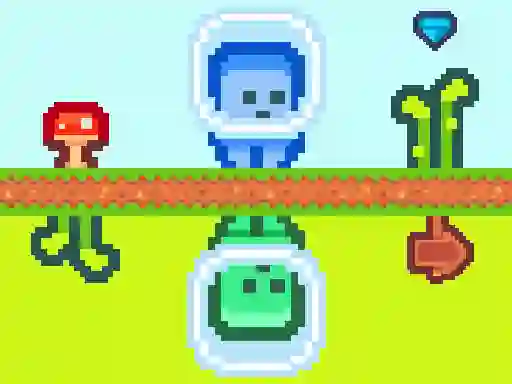 Trò chơi Two Aliens Adventure trực tuyến