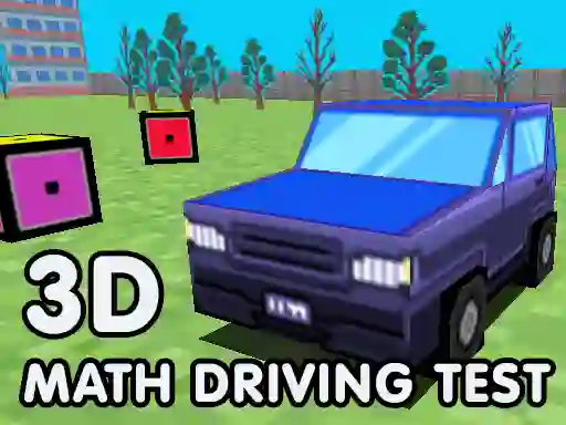 Trò chơi 3D Math Driving Test trực tuyến